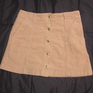 Button-Up Skirt